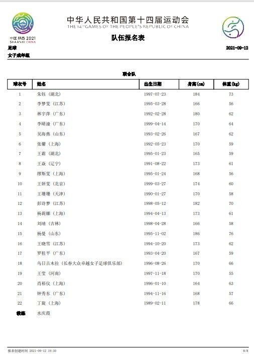 我们只是想试一试，很明显，如果宽萨能踢满全场，那就让他踢。